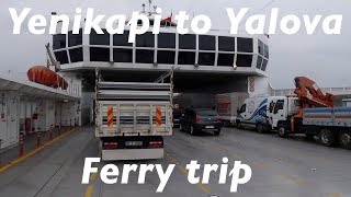 Yenikapı to Yalova roundtrip ferry ride on IDO ferry Yavuz Sultan Selim1 [upl. by Imailiv]