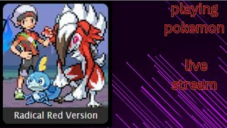 Playing pokemon radical red [upl. by Celestina]