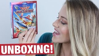 PLANES FIRE amp RESCUE BlurayDVD Unboxing  Rotoscopers [upl. by Craig]