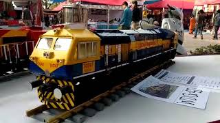 My Handmade Railway models exhibition at Taj Mahotsav 2018 Agra [upl. by Airdni104]