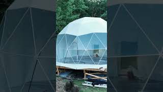 Geodesic Dome Glamping Project [upl. by Ateuqram154]