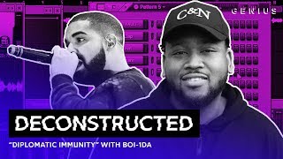 The Making Of Drakes quotDiplomatic Immunityquot With Boi1da  Deconstructed [upl. by Odette]