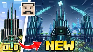 Transforming Mumbos HermitCraft Minecraft Base [upl. by Eulaliah744]