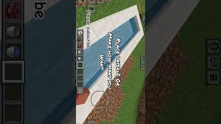 How to make blast proof wall please support minecraft gaming minecraftmyth origami gamer [upl. by Ahsela]