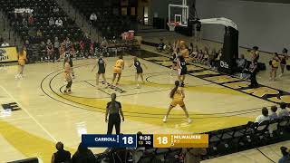 WBB vs Carroll Highlights 11624 [upl. by Arnst]