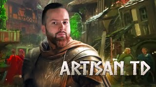 NOUVEAU JEU TOWER DEFENSE  ARTISAN TD 1 [upl. by Aneelas]