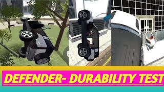 DEFENDER  DURABILITY TEST  Part 3  Indian bike driving 3d  Gamingwhole [upl. by Araeic]