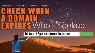 How to check expiry date of a domain Easy method ☑️ [upl. by Iolenta]