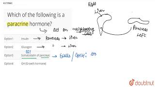 Which of the following is a paracrine hormone [upl. by Rita855]