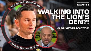 JJ Redick is walking into the ‘lions den’  Michael Wilbon on Lakers’ head coach hiring  PTI [upl. by Corder32]