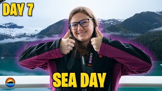 MORE Than Expected On Our Alaska Sea Day  Quantum Of The Seas 2023  Royal Caribbean Alaska Vlog7 [upl. by Nilrac567]