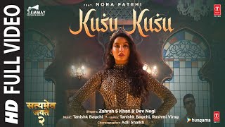 Kusu Kusu Full Video  Nora Fatehi  Satyameva Jayate 2  John A Divya K  Tanishk B Zahrah KDev [upl. by Radborne]