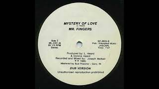 Mr Fingers Mystery Of Love Original Version 1985 [upl. by Jarrod]