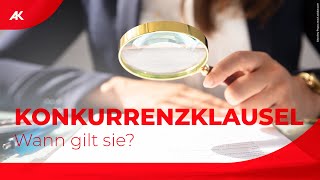 Konkurrenzklausel im Arbeitsvertrag  Was gilt in Österreich [upl. by Gnoh754]