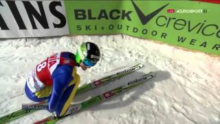 Domen Prevc TitiseeNeustadt 2016 148m  HR Eurosport English [upl. by Steele]