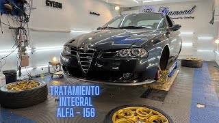 Tratamiento Integral Ceramico Alfa 156 Quadrifoglio  Full Detail [upl. by Akcirehs]