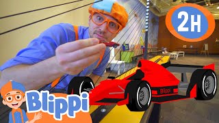 Science amp Childrens Museums for Kids with Blippi  2 Hours of Blippi  Educational Videos for Kids [upl. by Assirram318]