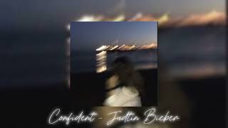 Justine Bieber  Confident Slowed [upl. by Nydroj376]