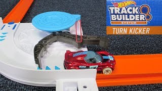 Hot Wheels Track Builder Turn Kicker No Batteries Required to boost Hot Wheels Cars Finding Todd [upl. by Endora101]