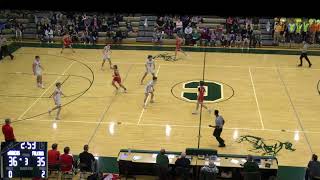 Coopersville High School vs Allendale High School Mens JV Basketball [upl. by Ablasor]