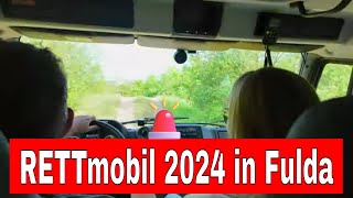 🚨RETTmobil Fulda 2024 OffroadParcours  Unimog U5023 Onride 🚑 [upl. by Assek548]