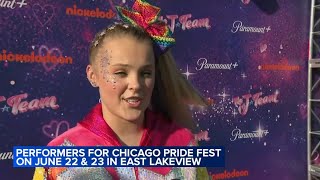 Jojo Siwa Natasha Bedingfield among Chicago Pride Fest headliners [upl. by Newhall]