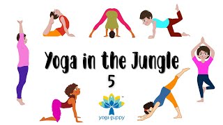 Yoga Poses for Strength amp Balance  Easy Animal Poses for Kids  The Yoga Guppy Asana Series [upl. by Elnora32]