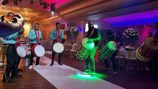 Tassa drumming Trinidad and Tobago  Achievors banquet hall San Fernando Wedding reception [upl. by Ocramed]