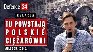 Tu powstają polskie ciężarówki  Z wizytą w Jelcz Sp z oo [upl. by Naitsabes]