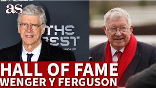 PREMIER LEAGUE  FERGUSON Y WENGER en el SALÓN DE LA FAMA  Diario AS [upl. by Wendin215]