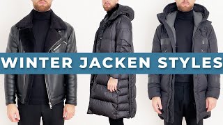 TOP WINTERJACKEN FÜR HERREN ● SO findest du die RICHTIGE WINTERJACKE [upl. by Banks]