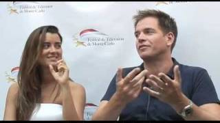 Michael Weatherly amp Cote de Pablo NCIS  Interview [upl. by Ringo]