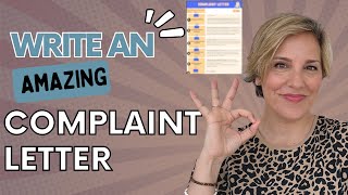 How to Write a COMPELLING COMPLAINT LETTER in English [upl. by Flora979]