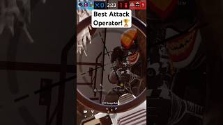 Best Attack Operator in R6 Siege 🥇 shorts rainbowsixsiege [upl. by Ekusoyr]