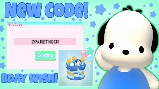 Pochacco Birthday Code Locations amp Wish  Roblox My Hello Kitty Cafe  Riivv3r [upl. by Nus506]