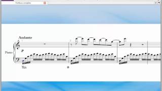 Pedal piano Sibelius 7 [upl. by Gnuh]