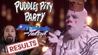 Puddles Pity Party Americas Got Talent Results [upl. by Osswald474]