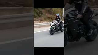 H2R 🥵 music automobile song zx10r biker music ninja h2lover food [upl. by Yhtomit]