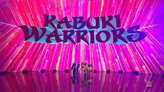 The Kabuki Warriors Entrance  WWE SmackDown December 15 2023 [upl. by Zweig]