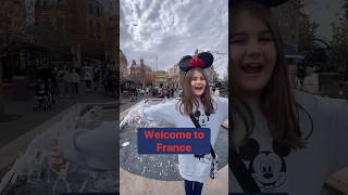 Welcome to Franceepcot disneyvlog france travelfunwelcome disneyepcot [upl. by Onitsirc847]