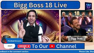 Bigg Boss 18 Live  Grand Premiere  Vivian Avinash Nyra Eisha Rajat Salman Khan  The W [upl. by Magan13]