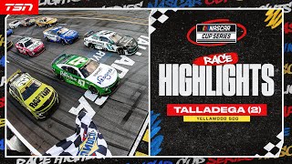 YellaWood 500 Race Highlights  NASCAR Cup Series [upl. by Lewis]