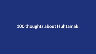 100 Thoughts about Huhtamaki [upl. by Liv]