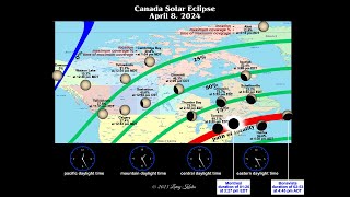 Canada Solar Eclipse  April 8 2024 [upl. by Michelsen]