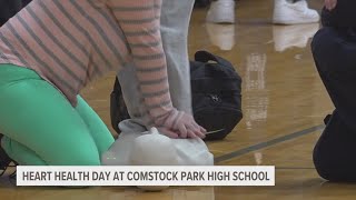 Comstock Park High School partners with Corewell Health for Heart Health Day [upl. by Miriam]