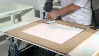 Minerva worksurfaces  preparing cut outs [upl. by Hawkie]