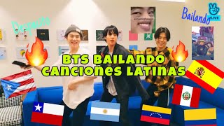 Cuando BTS baila canciones latinas 2020✨ no fake [upl. by Iolenta490]