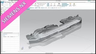 Crossbeam part 1  Siemens NX 12 Training  Surfaces [upl. by Nirrat135]