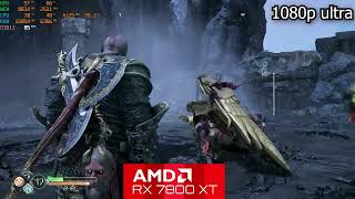 AMD RX 7800 XT  R7 3700X  Test in 7 games Bottleneck [upl. by Ralston687]