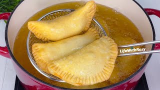 HOW TO MAKE FRIED MEAT PIES  EMPANADA BEST RECIPE IN 2 WAYS [upl. by Aubin]